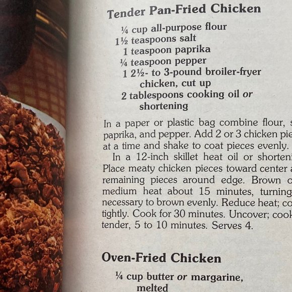 CHICKEN & TURKEY COOKBOOK +Game Birds -Recipes Thanksgiving/ Christmas/ Holidays - Picture 5 of 10